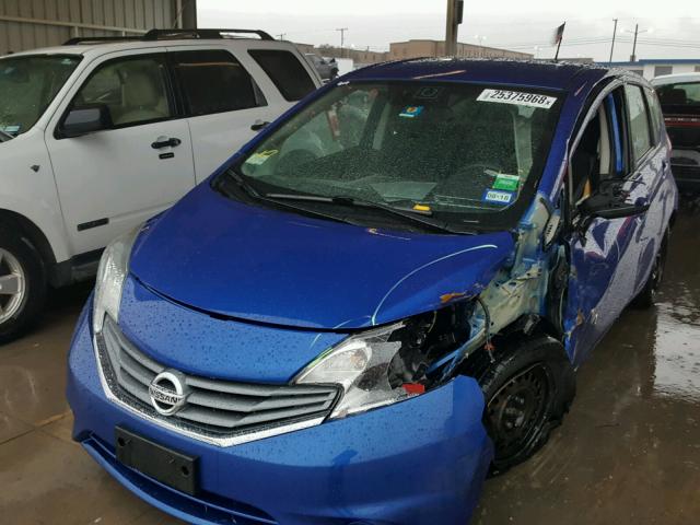 3N1CE2CP3GL379675 - 2016 NISSAN VERSA NOTE BLUE photo 2