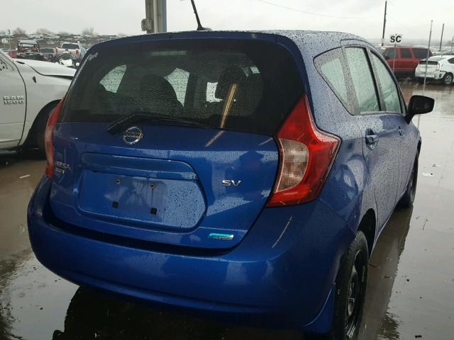 3N1CE2CP3GL379675 - 2016 NISSAN VERSA NOTE BLUE photo 4