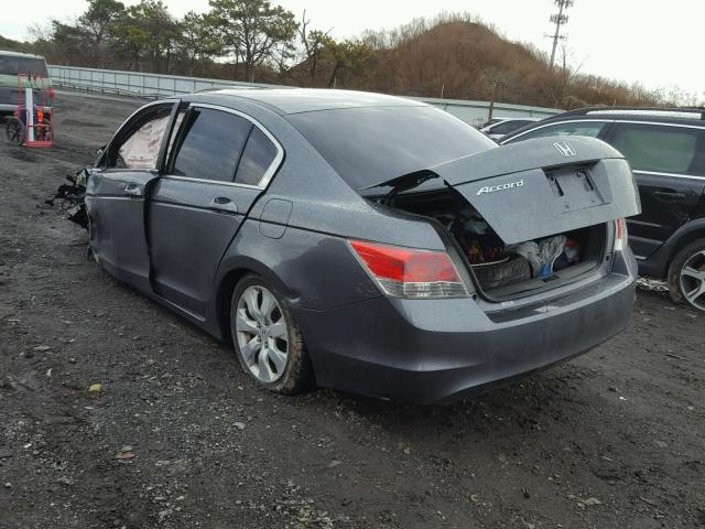 1HGCP26749A032449 - 2009 HONDA ACCORD EX CHARCOAL photo 3