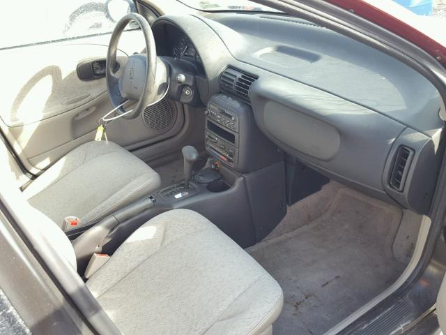 1G8ZH5280WZ150690 - 1998 SATURN SL1 RED photo 5