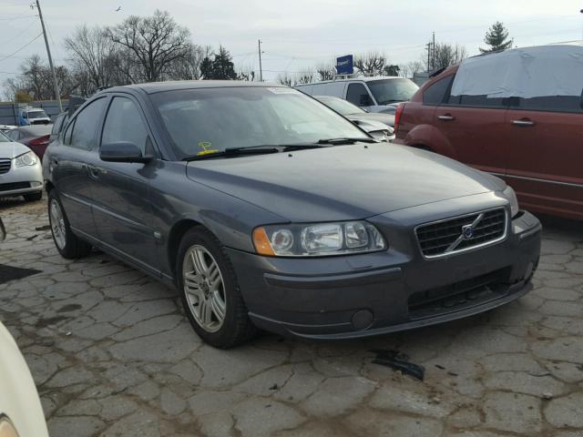 YV1RS592562550577 - 2006 VOLVO S60 2.5T GRAY photo 1