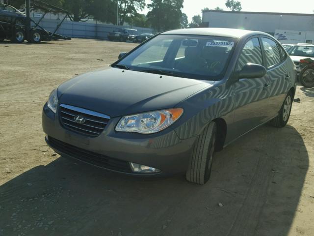 KMHDU46D58U303315 - 2008 HYUNDAI ELANTRA GL GRAY photo 2