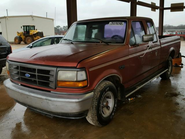 1FTEX15Y7RKB79189 - 1994 FORD F150 ORANGE photo 2