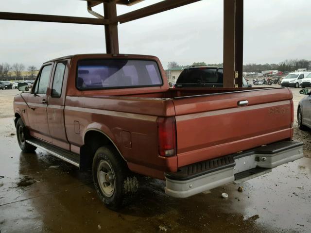 1FTEX15Y7RKB79189 - 1994 FORD F150 ORANGE photo 3