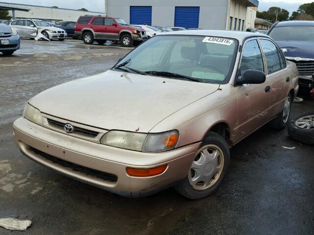 1NXBA02E2VZ616275 - 1997 TOYOTA COROLLA BA TAN photo 2