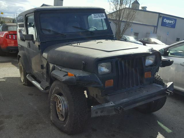 2J4FY19P3NJ522006 - 1992 JEEP WRANGLER / BLACK photo 1