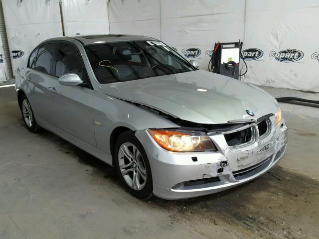 WBAVC93508K041380 - 2008 BMW 328 XI SILVER photo 1