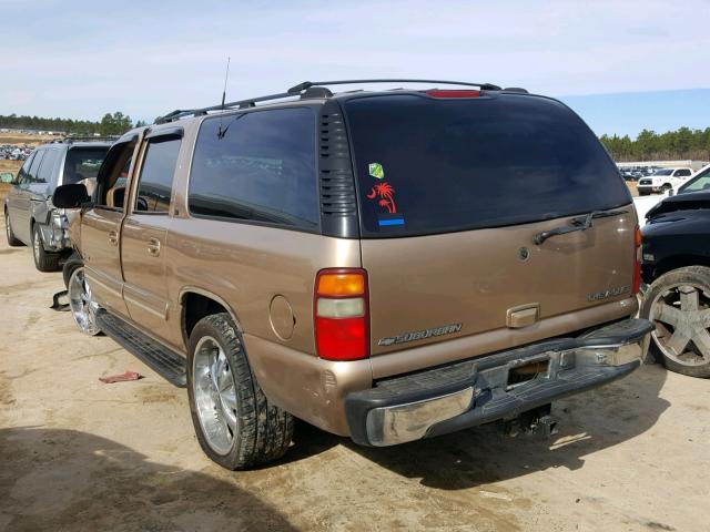 3GNFK16T4YG149960 - 2000 CHEVROLET SUBURBAN K GOLD photo 3