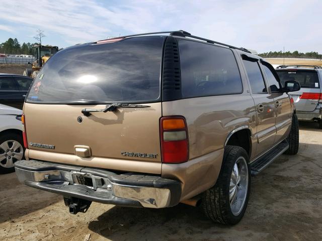 3GNFK16T4YG149960 - 2000 CHEVROLET SUBURBAN K GOLD photo 4