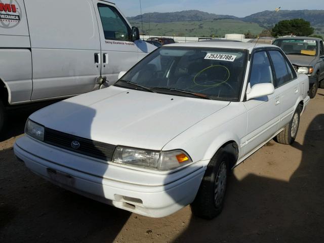 JT2AE97A7M3441565 - 1991 TOYOTA COROLLA LE WHITE photo 2