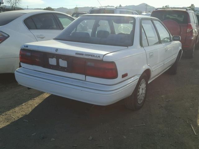 JT2AE97A7M3441565 - 1991 TOYOTA COROLLA LE WHITE photo 4