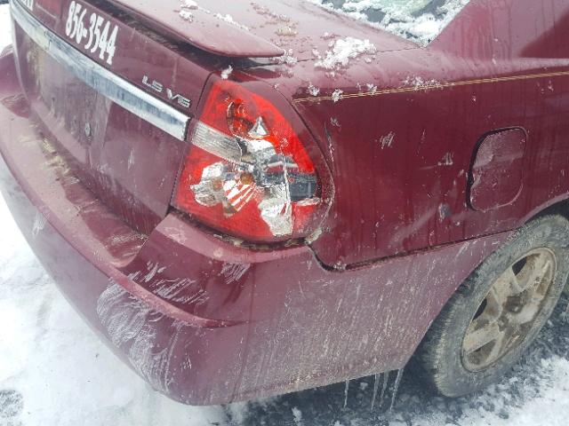 1G1ZT52894F199348 - 2004 CHEVROLET MALIBU LS RED photo 10