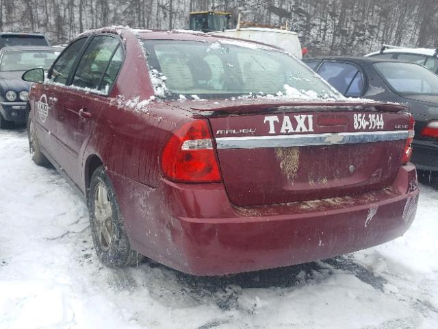 1G1ZT52894F199348 - 2004 CHEVROLET MALIBU LS RED photo 3