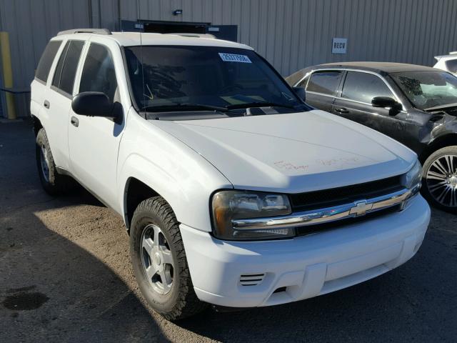 1GNDS13S642390666 - 2004 CHEVROLET TRAILBLAZE WHITE photo 1