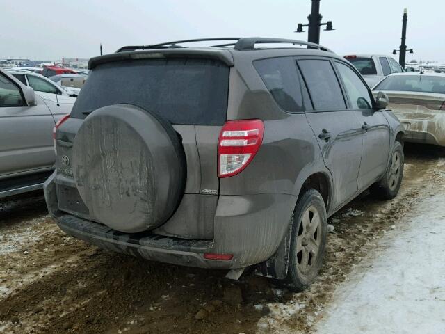 2T3BK4DV2AW018982 - 2010 TOYOTA RAV4 GRAY photo 4