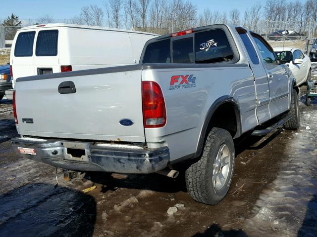 2FTRX18W53CA51055 - 2003 FORD F150 SILVER photo 4