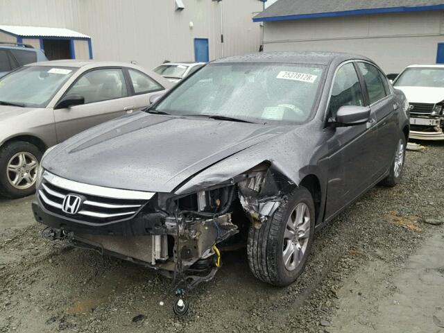 1HGCP2F49CA030483 - 2012 HONDA ACCORD LXP GRAY photo 2