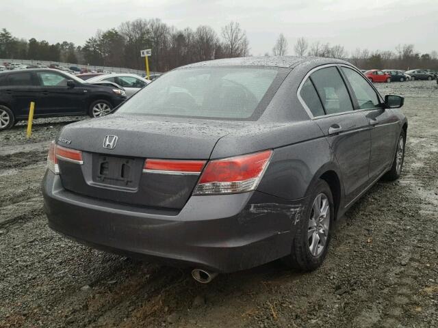 1HGCP2F49CA030483 - 2012 HONDA ACCORD LXP GRAY photo 4