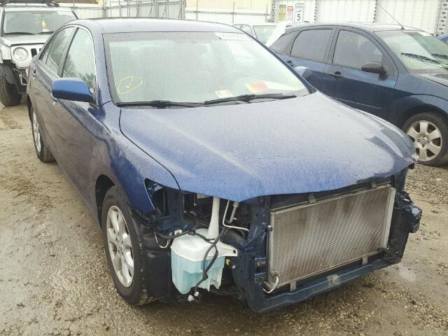 4T1BF3EK1BU629115 - 2011 TOYOTA CAMRY BASE BLUE photo 1