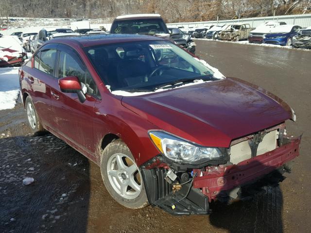 JF1GJAH69DH013210 - 2013 SUBARU IMPREZA LI RED photo 1