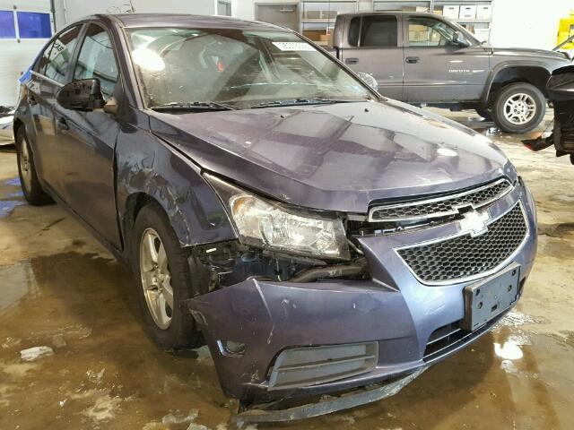 1G1PC5SB9E7214106 - 2014 CHEVROLET CRUZE LT BLUE photo 1