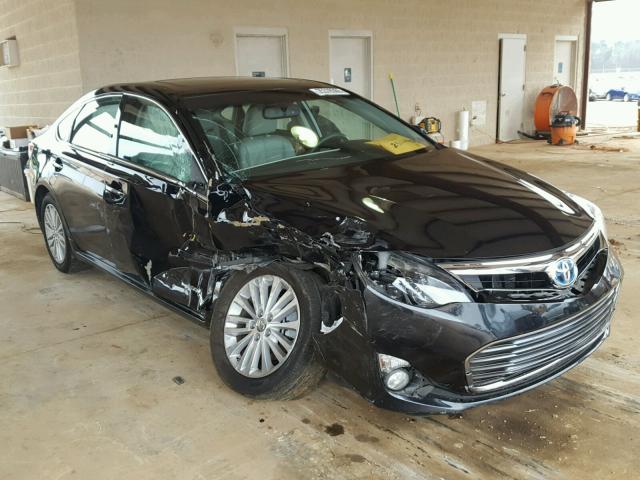 4T1BD1EB6DU005713 - 2013 TOYOTA AVALON HYB BLACK photo 1