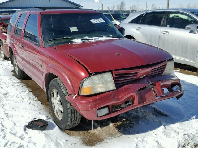 1GHDT13W1W2709607 - 1998 OLDSMOBILE BRAVADA RED photo 1