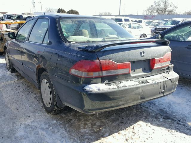 1HGCG56481A103650 - 2001 HONDA ACCORD LX GREEN photo 3