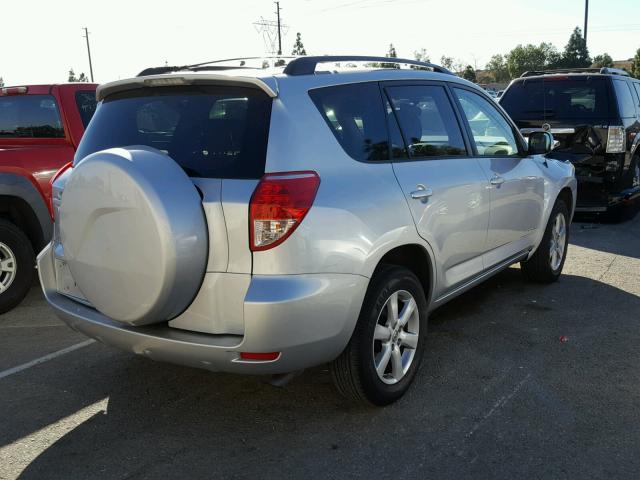 JTMZD31V466007840 - 2006 TOYOTA RAV4 LIMIT SILVER photo 4