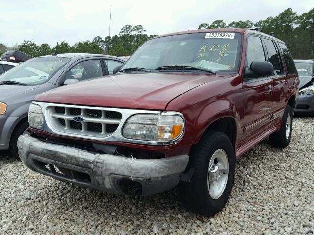 1FMZU63E71ZA26030 - 2001 FORD EXPLORER X RED photo 2