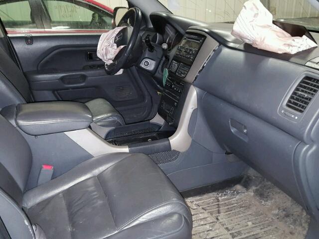 5FNYF18648B502488 - 2008 HONDA PILOT EXL BLACK photo 5