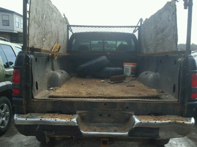 3B7KF26622M225034 - 2002 DODGE RAM 2500 BLACK photo 6