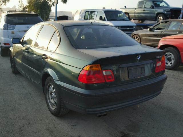 WBAAM3334XCA84672 - 1999 BMW 323I GREEN photo 3