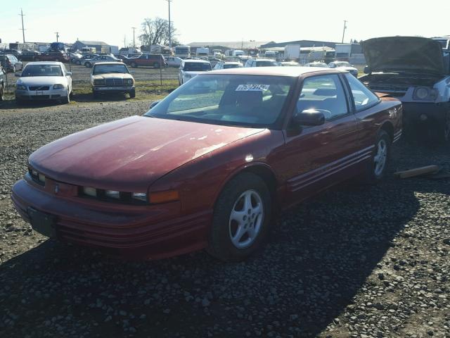 1G3WH12M8TF350745 - 1996 OLDSMOBILE CUTLASS SU MAROON photo 2