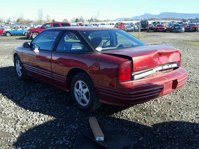 1G3WH12M8TF350745 - 1996 OLDSMOBILE CUTLASS SU MAROON photo 3