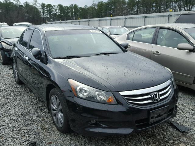 1HGCP3F88BA032572 - 2011 HONDA ACCORD EXL BLACK photo 1