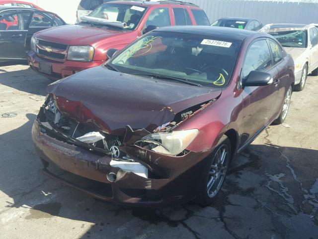JTKDE167650029824 - 2005 TOYOTA SCION TC 紫色 照片 2