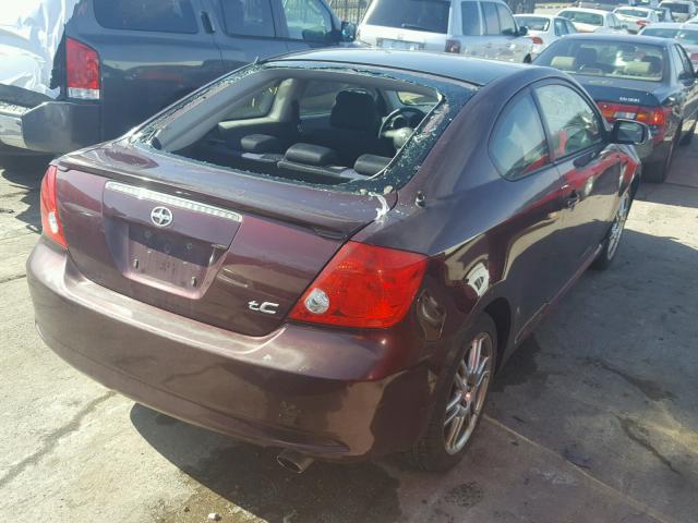 JTKDE167650029824 - 2005 TOYOTA SCION TC 紫色 照片 4