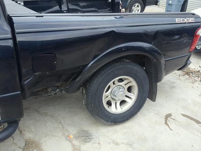 1FTYR10U14PA41400 - 2004 FORD RANGER BLACK photo 9