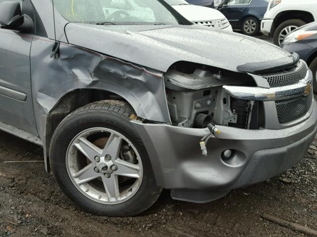 2CNDL73FX56160088 - 2005 CHEVROLET EQUINOX LT GRAY photo 9