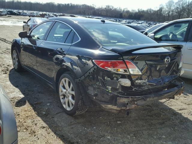 1YVHP82B995M21415 - 2009 MAZDA 6 S BLACK photo 3