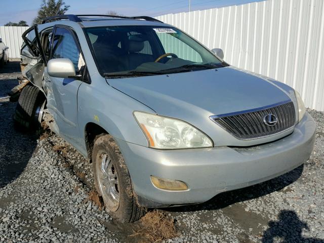 JTJGA31U840026203 - 2004 LEXUS RX 330 TEAL photo 1