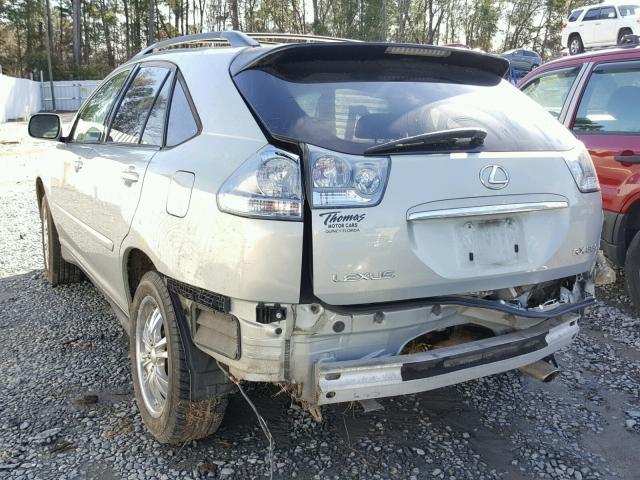 JTJGA31U840026203 - 2004 LEXUS RX 330 TEAL photo 3