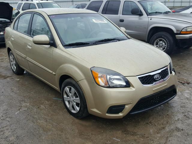 KNADH4A36A6619952 - 2010 KIA RIO LX Ոսկեգույն լուսանկար 1