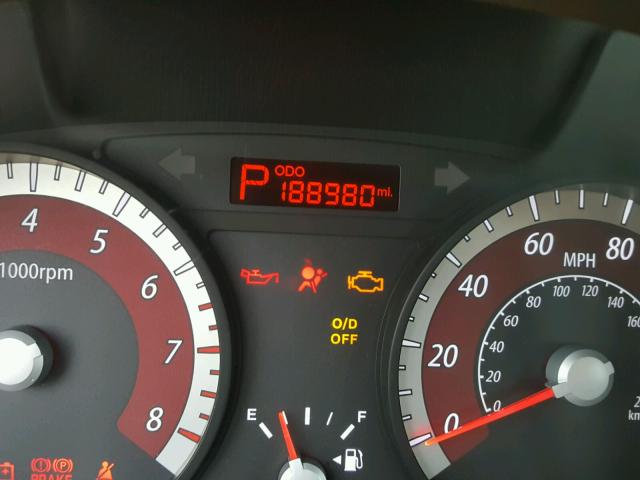 KNADH4A36A6619952 - 2010 KIA RIO LX Ոսկեգույն լուսանկար 8