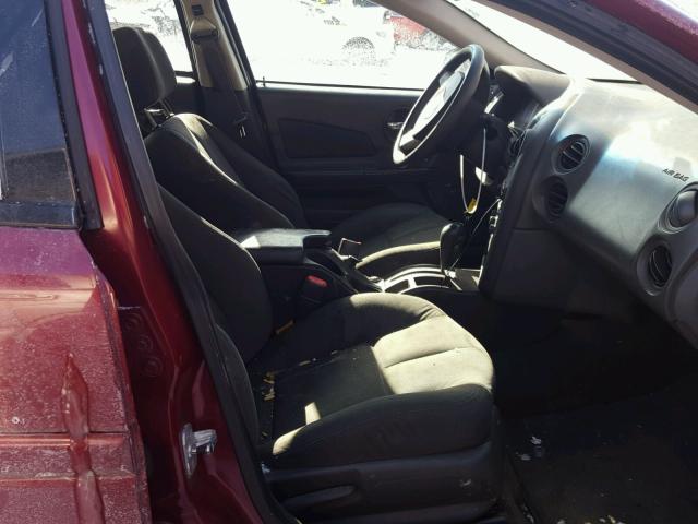 2G2WP522741276577 - 2004 PONTIAC GRAND PRIX MAROON photo 5