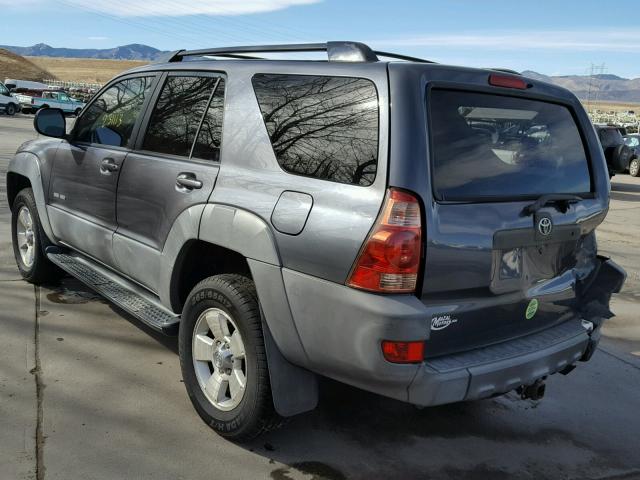 JTEBT14R930008029 - 2003 TOYOTA 4RUNNER SR SILVER photo 3