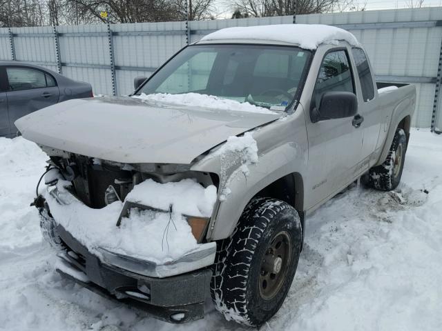 1GCDT196858238659 - 2005 CHEVROLET COLORADO TAN photo 2