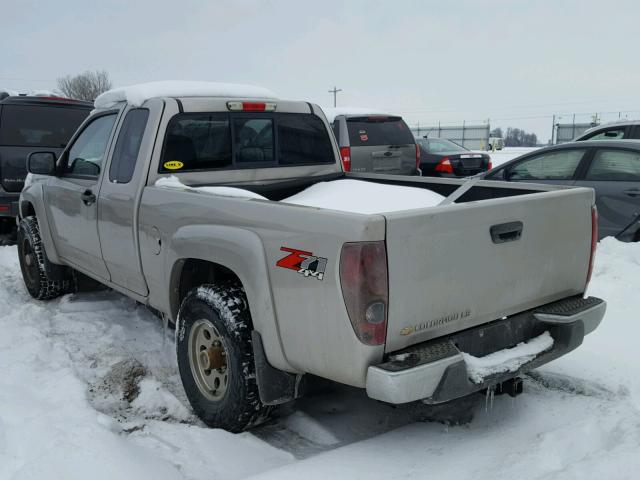 1GCDT196858238659 - 2005 CHEVROLET COLORADO TAN photo 3