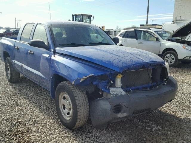 1D7HW28K77S216340 - 2007 DODGE DAKOTA QUA BLUE photo 1